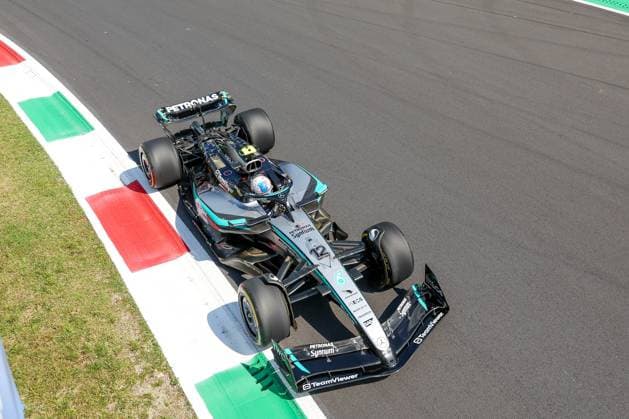 Kimi Antonelli (Mercedes-AMG Petronas 12), 1 Freies Training, Grosser Preis von Italien, Motorsport, Herren, Formel 1, 05.09.2025 Monza Lombardei Italien