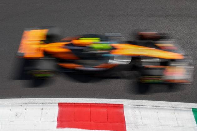 Lando Norris (McLaren Formula 1 Team 4), 1 Freies Training, Grosser Preis von Italien, Motorsport, Herren, Formel 1, 05.09.2025 Monza Lombardei Italien