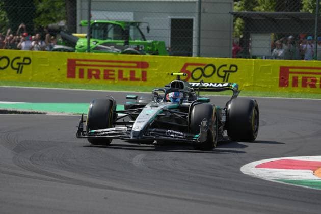 05.09.2025, Autodromo Nazionale Monza, Monza, FORMULA 1 PIRELLI GRAN PREMIO D™ITALIA 2025 , im Bild Andrea Kimi Antonelli (ITA), Mercedes-AMG Petronas Formula One Team (Photo by Hasan Bratic DeFodi Images)