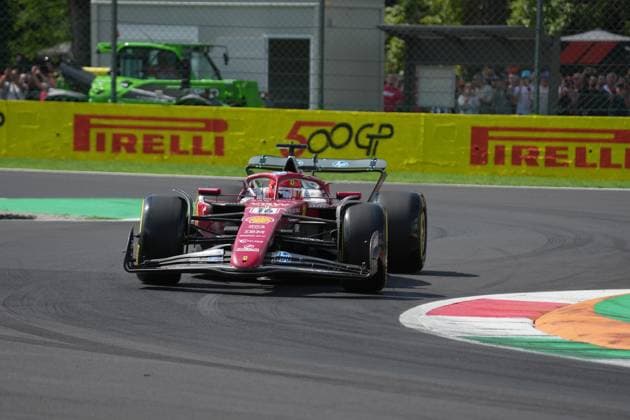 05.09.2025, Autodromo Nazionale Monza, Monza, FORMULA 1 PIRELLI GRAN PREMIO D™ITALIA 2025 , im Bild Charles Leclerc (MCO), Scuderia Ferrari HP (Photo by Hasan Bratic DeFodi Images)