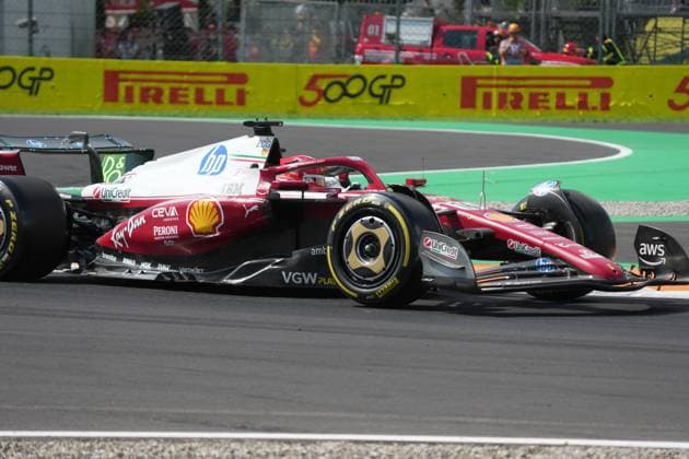 05.09.2025, Autodromo Nazionale Monza, Monza, FORMULA 1 PIRELLI GRAN PREMIO D™ITALIA 2025 , im Bild Charles Leclerc (MCO), Scuderia Ferrari HP (Photo by Hasan Bratic DeFodi Images)