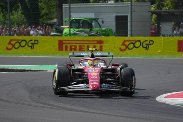05.09.2025, Autodromo Nazionale Monza, Monza, FORMULA 1 PIRELLI GRAN PREMIO D™ITALIA 2025 , im Bild Lewis Hamilton (GBR), Scuderia Ferrari HP (Photo by Hasan Bratic DeFodi Images)