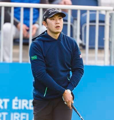 5th September 2025; The K Club, Straffan, County Kildare, Ireland: Amgen Irish Open Golf Second Round; Jeong Weon KO of France tees off on the 1st hole  PeterxFitzpatrick