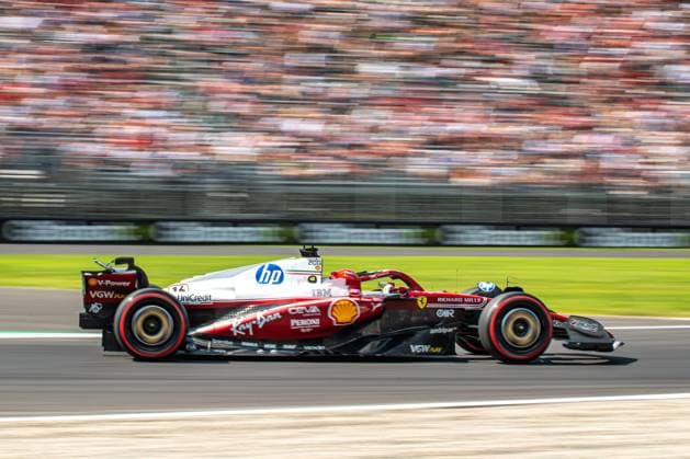 Charles Leclerc (MON) driving for Scuderia Ferrari HP during free practice of F1 GP of Italy at Monza Circuit on September 5, 2025 in Monza, Italy. during Pirelli Gran Premio d Italia 2025, Formula 1 Championship in Monza, Italy, September 05 2025  Copyright: xFedericoxManoni IPAxSportx xipa-agency.netx xx IPA_64210132 IPA_Agency_IPA64210132