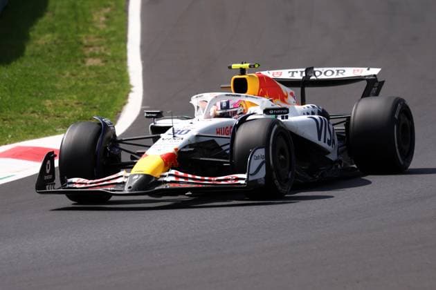 F1 Grand Prix of Italy Liam Lawson of Racing Bulls Formula One Team on track during free practice 1 ahead of the F1 Grand Prix of Italy at Autodromo Nazionale on September 5, 2025 in Monza, Italy. Monza Autodromo Nazionale Italy Copyright: xMarcoxCanonierox