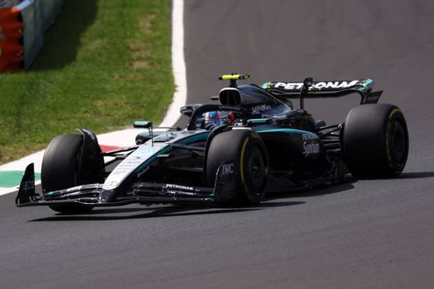 F1 Grand Prix of Italy Andrea Kimi Antonelli of Mercedes-AMG F1 Team on track during free practice 1 ahead of the F1 Grand Prix of Italy at Autodromo Nazionale on September 5, 2025 in Monza, Italy. Monza Autodromo Nazionale Italy Copyright: xMarcoxCanonierox