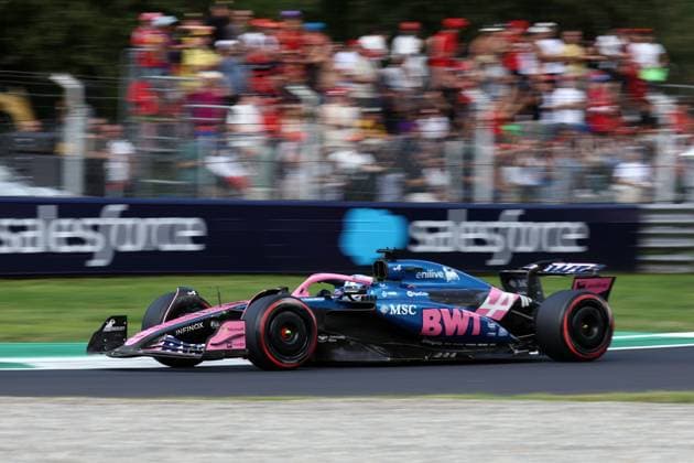 F1 Grand Prix of Italy Pierre Gasly of Alpine Formula 1 on track during free practice 1 ahead of the F1 Grand Prix of Italy at Autodromo Nazionale on September 5, 2025 in Monza, Italy. Monza Autodromo Nazionale Italy Copyright: xMarcoxCanonierox