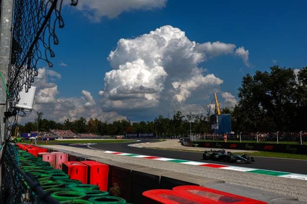 12 Andrea Kimi Antonelli (ITA, Mercedes-AMG Petronas F1 Team), F1 Grand Prix of Italy at Autodromo Nazionale Monza on September 5, 2025 in Monza, Italy. (Photo by HOCH ZWEI) Monza Italy