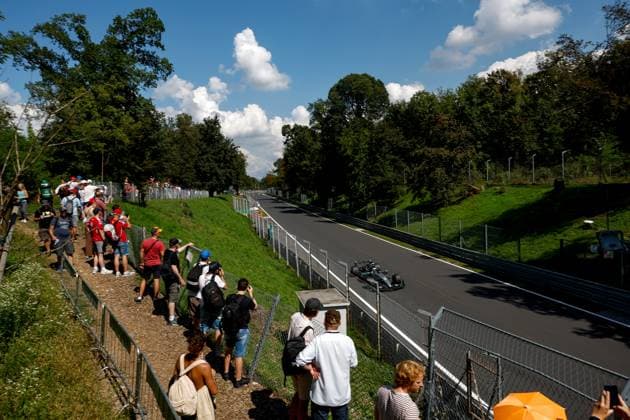 12 Andrea Kimi Antonelli (ITA, Mercedes-AMG Petronas F1 Team), F1 Grand Prix of Italy at Autodromo Nazionale Monza on September 5, 2025 in Monza, Italy. (Photo by HOCH ZWEI) Monza Italy