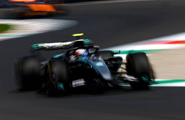 12 Andrea Kimi Antonelli (ITA, Mercedes-AMG Petronas F1 Team), F1 Grand Prix of Italy at Autodromo Nazionale Monza on September 5, 2025 in Monza, Italy. (Photo by HOCH ZWEI) Monza Italy