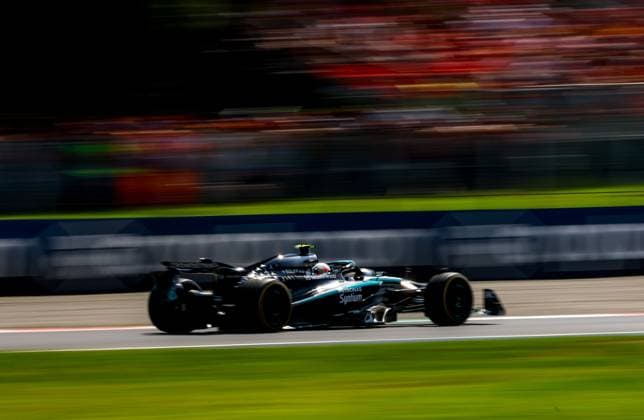 12 Andrea Kimi Antonelli (ITA, Mercedes-AMG Petronas F1 Team), F1 Grand Prix of Italy at Autodromo Nazionale Monza on September 5, 2025 in Monza, Italy. (Photo by HOCH ZWEI) Monza Italy