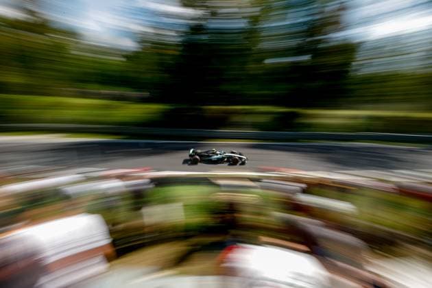12 Andrea Kimi Antonelli (ITA, Mercedes-AMG Petronas F1 Team), F1 Grand Prix of Italy at Autodromo Nazionale Monza on September 5, 2025 in Monza, Italy. (Photo by HOCH ZWEI) Monza Italy