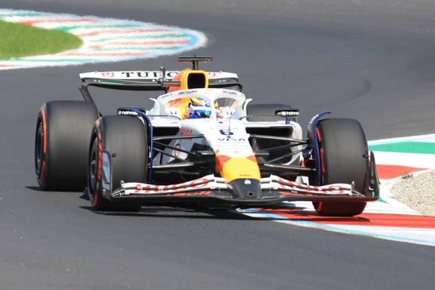 5th September 2025; Autodromo Nazionale Monza, Monza, Italy; Formula 1 Italian Grand Prix 2025 Free Practice Day; Isack Hadjar (FRA) Visa Cash App  PierrexTeyssot