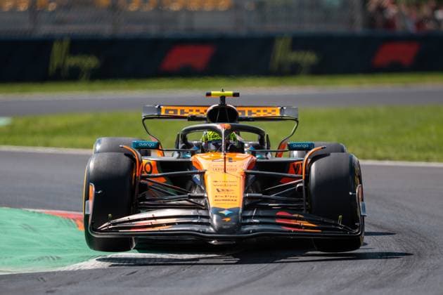 Lando Norris (McLaren Formula 1 Team, Großbritannien 04) im MCL39, ITA, Formel 1 Weltmeisterschaft, Grand Prix von Italian, Autodromo Nazionale Monza, Practice Day, Saison 2025, 05.09.2025 ITA, Formel 1 Weltmeisterschaft, Grand Prix von Italian, Autodromo Nazionale Monza, Practice Day, Saison 2025, 05.09.2025 Monza Copyright: xEibner-Pressefoto MarcelxFischerx EP_MFI