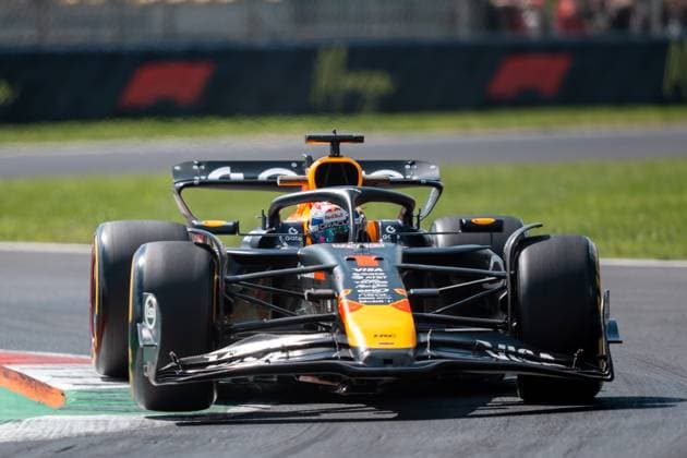 Max Verstappen (Oracle Red Bull Racing, Niederlande, 01) im RB21, ITA, Formel 1 Weltmeisterschaft, Grand Prix von Italian, Autodromo Nazionale Monza, Practice Day, Saison 2025, 05.09.2025 ITA, Formel 1 Weltmeisterschaft, Grand Prix von Italian, Autodromo Nazionale Monza, Practice Day, Saison 2025, 05.09.2025 Monza Copyright: xEibner-Pressefoto MarcelxFischerx EP_MFI