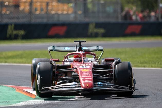 Charles Leclerc (Scuderia Ferrari HP F1 Team, Monaco, 16) , ITA, Formel 1 Weltmeisterschaft, Grand Prix von Italian, Autodromo Nazionale Monza, Practice Day, Saison 2025, 05.09.2025 ITA, Formel 1 Weltmeisterschaft, Grand Prix von Italian, Autodromo Nazionale Monza, Practice Day, Saison 2025, 05.09.2025 Monza Copyright: xEibner-Pressefoto MarcelxFischerx EP_MFI