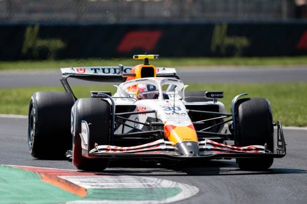 Liam Lawson (Visa Cash App Racing Bulls F1 Team, Neuseeland, 30) im VCARB 02, ITA, Formel 1 Weltmeisterschaft, Grand Prix von Italian, Autodromo Nazionale Monza, Practice Day, Saison 2025, 05.09.2025 ITA, Formel 1 Weltmeisterschaft, Grand Prix von Italian, Autodromo Nazionale Monza, Practice Day, Saison 2025, 05.09.2025 Monza Copyright: xEibner-Pressefoto MarcelxFischerx EP_MFI