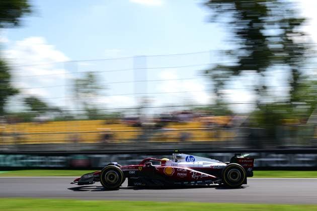 F1 Grand Prix of Italy - Practice Lewis Hamilton of Scuderia Ferrari drives during the free practice of the Italian GP, the 16th round of the Formula 1 World Championship, WM, Weltmeisterschaft in Autodromo Nazionale di Monza, Monza, Lombardy, Italy, on September 5, 2025. Monza Lombardy Italy  Copyright: xAndreaxDiodatox originalFilename:diodato-formula1250905_npuFV.jpg