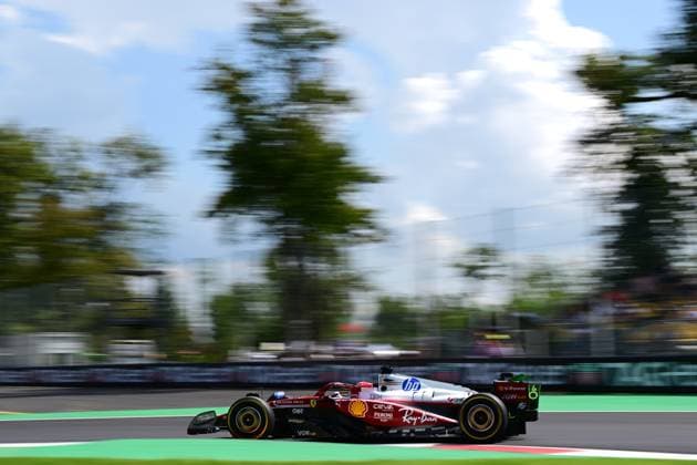 F1 Grand Prix of Italy - Practice Charles Leclerc of Scuderia Ferrari drives during the free practice of the Italian GP, the 16th round of the Formula 1 World Championship, WM, Weltmeisterschaft at Autodromo Nazionale di Monza in Monza, Lombardy, Italy, on September 5, 2025. Monza Lombardy Italy  Copyright: xAndreaxDiodatox originalFilename:diodato-formula1250905_npzxt.jpg
