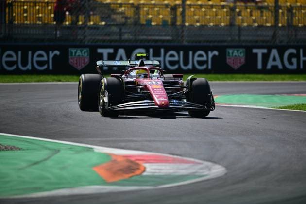 F1 Grand Prix of Italy - Practice Lewis Hamilton of Scuderia Ferrari drives during the free practice of the Italian GP, the 16th round of the Formula 1 World Championship, WM, Weltmeisterschaft in Autodromo Nazionale di Monza, Monza, Lombardy, Italy, on September 5, 2025. Monza Lombardy Italy  Copyright: xAndreaxDiodatox originalFilename:diodato-formula1250905_np0ek.jpg