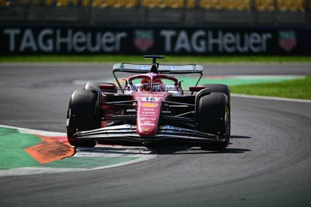 F1 Grand Prix of Italy - Practice Charles Leclerc of Scuderia Ferrari drives during the free practice of the Italian GP, the 16th round of the Formula 1 World Championship, WM, Weltmeisterschaft in Autodromo Nazionale di Monza, Monza, Lombardy, Italy, on September 5, 2025. Monza Lombardy Italy  Copyright: xAndreaxDiodatox originalFilename:diodato-formula1250905_np85Q.jpg