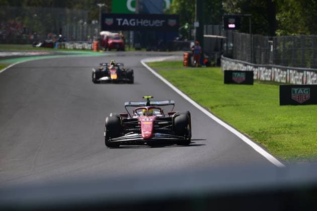 F1 Grand Prix of Italy - Practice Lewis Hamilton of Scuderia Ferrari drives during the free practice of the Italian GP, the 16th round of the Formula 1 World Championship, WM, Weltmeisterschaft in Autodromo Nazionale di Monza, Monza, Lombardy, Italy, on September 5, 2025. Monza Lombardy Italy  Copyright: xAndreaxDiodatox originalFilename:diodato-formula1250905_npFvb.jpg