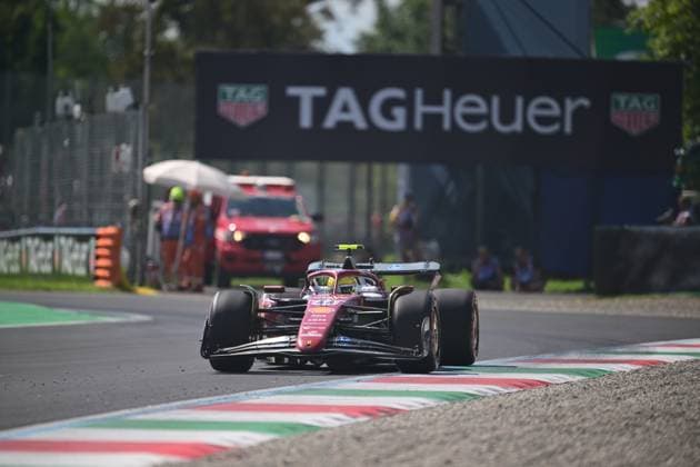 F1 Grand Prix of Italy - Practice Lewis Hamilton of Scuderia Ferrari drives during the free practice of the Italian GP, the 16th round of the Formula 1 World Championship, WM, Weltmeisterschaft in Autodromo Nazionale di Monza, Monza, Lombardy, Italy, on September 5, 2025. Monza Lombardy Italy  Copyright: xAndreaxDiodatox originalFilename:diodato-formula1250905_npuOj.jpg