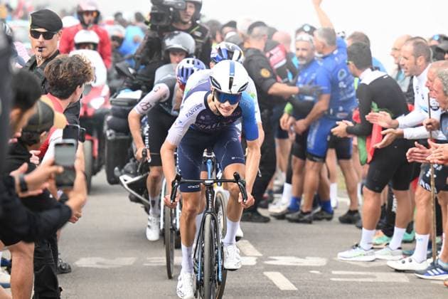 05-09-2025 Vuelta A Espana; Tappa 13 Cabezon De La Sal - Alto De L angliru; 2025, Israel - Premier Tech; Riccitello, Matthew; Alto De L angliru; 
