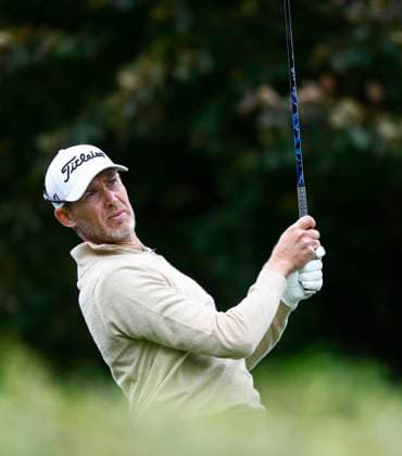 5th September 2025; The K Club, Straffan, County Kildare, Ireland: Amgen Irish Open Golf Second Round; Ugo Coussaud of France tees off on the 7th hole  PeterxFitzpatrick