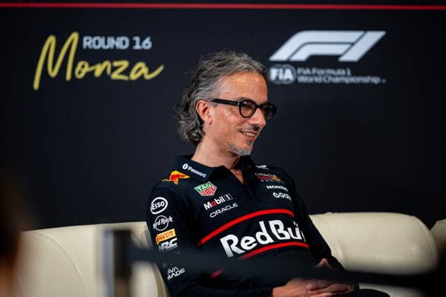 Laurent Mekies (Teamchef Oracle Red Bull Racing, Frankreich), ITA, Formel 1 Weltmeisterschaft, Grand Prix von Italian, Autodromo Nazionale Monza, Practice Day, Saison 2025, 05.09.2025 ITA, Formel 1 Weltmeisterschaft, Grand Prix von Italian, Autodromo Nazionale Monza, Practice Day, Saison 2025, 05.09.2025 Monza Copyright: xEibner-Pressefoto MarcelxFischerx EP_MFI