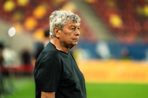 Romania v Canada International Friendly, Länderspiel, Nationalmannschaft Match BUCHAREST, ROMANIA, SEPTEMBER 5, 2025 Romania v Canada Mircea Lucescu during the match at the National Arena in Bucharest. Copyright: xVLADxBEREHOLSCHIx