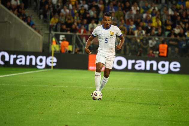 Ukraine v France - FIFA World Cup, WM, Weltmeisterschaft, Fussball 2026 Qualifier Jules Kounde plays during the match between Ukraine and France in the European Qualifiers for the World Cup 2026 in Wroclaw, Poland, on September 5, 2025. Wroclaw Poland  Copyright: xMateuszxBireckix originalFilename:birecki-european250905_np25W.jpg