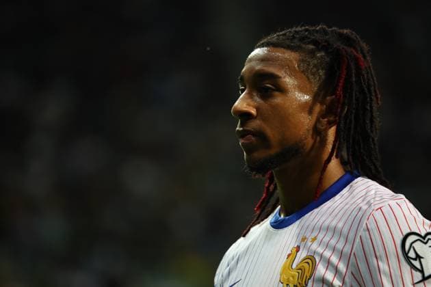 Ukraine v France - FIFA World Cup, WM, Weltmeisterschaft, Fussball 2026 Qualifier MANU OLISE participates in the match between Ukraine and France during the European Qualifiers for the World Cup 2026 in Wroclaw, Poland, on September 5, 2025. Wroclaw Poland  Copyright: xMateuszxBireckix originalFilename:birecki-european250905_np1ok.jpg