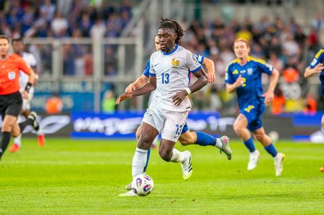2025.09.05 Wroclaw pilka nozna Kwalifikacje Mistrzostw Swiata 2026 Ukraina - Francja N z Manu Kone Foto Gleb Soboliev PressFocus 2025.09.05 Wroclaw Football - FIFA World Cup, WM, Weltmeisterschaft, Fussball 2026 Qualifying round Ukraine - France Manu Kone Credit: Gleb Soboliev PressFocus NEWSPIX.PL --- newspix.pl 