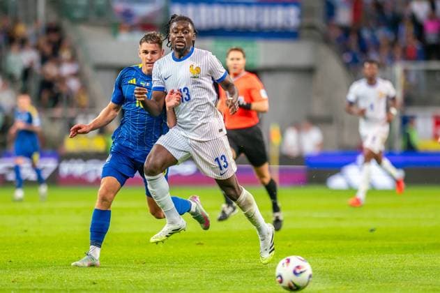 2025.09.05 Wroclaw pilka nozna Kwalifikacje Mistrzostw Swiata 2026 Ukraina - Francja N z Manu Kone Foto Gleb Soboliev PressFocus 2025.09.05 Wroclaw Football - FIFA World Cup, WM, Weltmeisterschaft, Fussball 2026 Qualifying round Ukraine - France Manu Kone Credit: Gleb Soboliev PressFocus NEWSPIX.PL --- newspix.pl 
