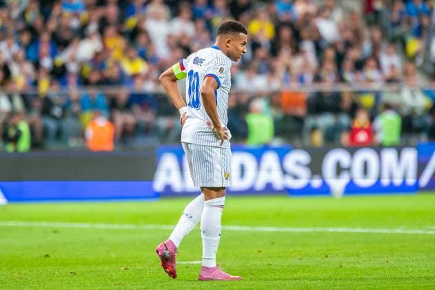 2025.09.05 Wroclaw pilka nozna Kwalifikacje Mistrzostw Swiata 2026 Ukraina - Francja N z Kylian Mbappe Foto Gleb Soboliev PressFocus 2025.09.05 Wroclaw Football - FIFA World Cup, WM, Weltmeisterschaft, Fussball 2026 Qualifying round Ukraine - France Kylian Mbappe Credit: Gleb Soboliev PressFocus NEWSPIX.PL --- newspix.pl 