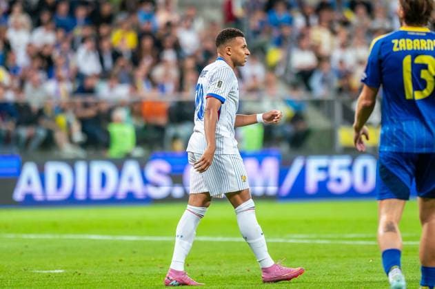 2025.09.05 Wroclaw pilka nozna Kwalifikacje Mistrzostw Swiata 2026 Ukraina - Francja N z Kylian Mbappe Foto Gleb Soboliev PressFocus 2025.09.05 Wroclaw Football - FIFA World Cup, WM, Weltmeisterschaft, Fussball 2026 Qualifying round Ukraine - France Kylian Mbappe Credit: Gleb Soboliev PressFocus NEWSPIX.PL --- newspix.pl 
