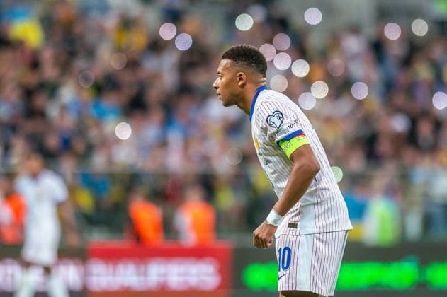 2025.09.05 Wroclaw pilka nozna Kwalifikacje Mistrzostw Swiata 2026 Ukraina - Francja N z Kylian Mbappe Foto Gleb Soboliev PressFocus 2025.09.05 Wroclaw Football - FIFA World Cup, WM, Weltmeisterschaft, Fussball 2026 Qualifying round Ukraine - France Kylian Mbappe Credit: Gleb Soboliev PressFocus NEWSPIX.PL --- newspix.pl 