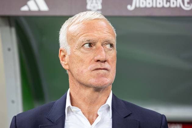 WROCLAW 05.09.2025 MECZ GRUPA D ELIMINACJE DO MISTRZOSTW SWIATA 2026: UKRAINA - FRANCJA --- FIFA World Cup, WM, Weltmeisterschaft, Fussball 2026 QUALIFYING ROUND GROUP D MATCH: UKRAINE - FRANCE nz DIDIER DESCHAMPS TRENER COACH FOT. ERNEST KOLODZIEJ 400mm.pl NEWSPIX.PL --- newspix.pl 