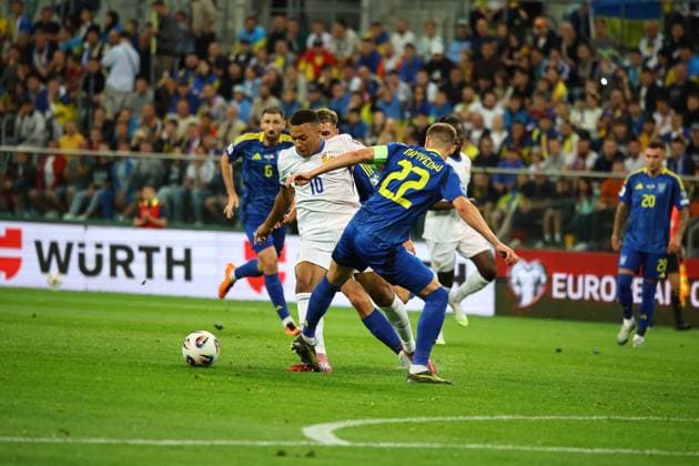 September 5, 2025, Wroclaw, Lower Silesia, Poland: KYLIAN MBAPPE during match between Ukraine and France - European Qualifiers World Cup 2026, September 5, 2025. Wroclaw, Poland Wroclaw Poland - ZUMAb265 20250905_zsp_b265_040 Copyright: xMateuszxBireckix