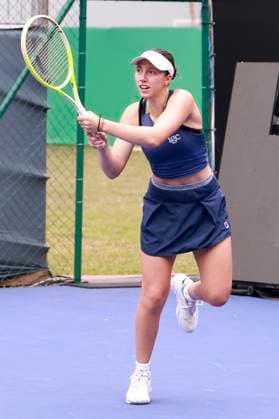 Brazilian tennis player Pietra Rivoli trains before her debut at the SP Open in Sao Paulo Sao Paulo (SP), 09 05 2025 WTA250 Pietra Rivoli Brazilian tennis player Pietra Rivoli trains at the SP Open WTA, Tennis Damen which takes place between September 6th and 14th at Villa-Lobos Park, in the west zone of Sao Paulo. (Foto: Leco Viana Thenews2 imago images) SPO  Copyright: xLecoxVianax