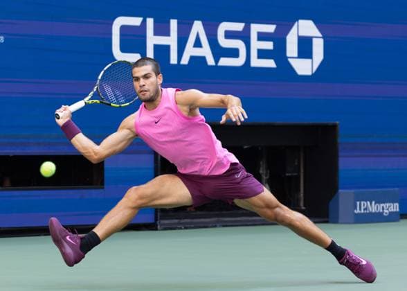 Carlos Alcaraz (ESP), US Open Championships 2023, USTA Billie Jean King National Tennis Center, Flushing Meadows, New York, USA . Copyright: xJuergenxHasenkopfx