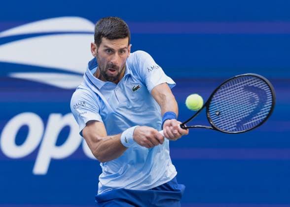 Novak Djokovic (SRB), US Open Championships 2023, USTA Billie Jean King National Tennis Center, Flushing Meadows, New York, USA . Copyright: xJuergenxHasenkopfx