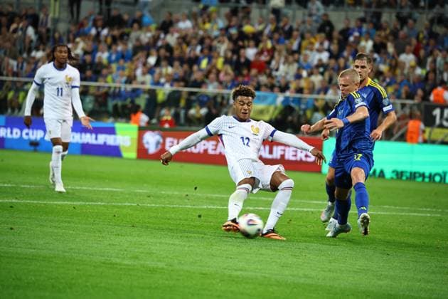 September 5, 2025, Wroclaw, Lower Silesia, Poland: DESIRE DOUE during match between Ukraine and France - European Qualifiers World Cup 2026, September 5, 2025. Wroclaw, Poland Wroclaw Poland - ZUMAb265 20250905_zsp_b265_082 Copyright: xMateuszxBireckix