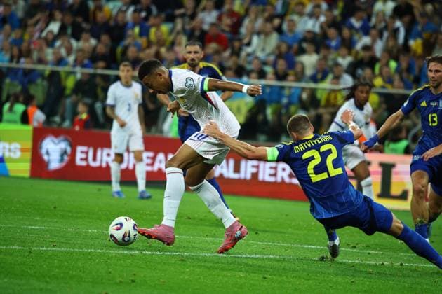 September 5, 2025, Wroclaw, Lower Silesia, Poland: KYLIAN MBAPPE . during match between Ukraine and France - European Qualifiers World Cup 2026, September 5, 2025. Wroclaw, Poland Wroclaw Poland - ZUMAb265 20250905_zsp_b265_092 Copyright: xMateuszxBireckix