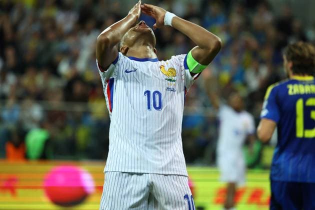 September 5, 2025, Wroclaw, Lower Silesia, Poland: KYLIAN MBAPPE . during match between Ukraine and France - European Qualifiers World Cup 2026, September 5, 2025. Wroclaw, Poland Wroclaw Poland - ZUMAb265 20250905_zsp_b265_101 Copyright: xMateuszxBireckix