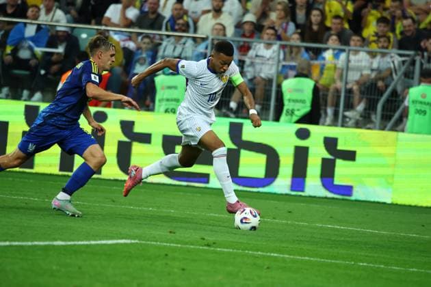 September 5, 2025, Wroclaw, Lower Silesia, Poland: KYLIAN MBAPPE . during match between Ukraine and France - European Qualifiers World Cup 2026, September 5, 2025. Wroclaw, Poland Wroclaw Poland - ZUMAb265 20250905_zsp_b265_109 Copyright: xMateuszxBireckix