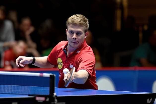 TTBL Borussia Düsseldorf - SV Werder Bremen am 05.09.2025 im ARAG CenterCourt in Düsseldorf Borgar Haug ( Düsseldorf )