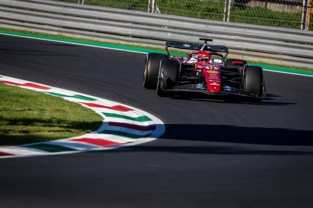 September 5, 2025, Monza, Italy: Charles Leclerc of Monaco and Scuderia Ferrari during Free Practice 2 Formula One Italian Grand Prix. Monza Italy - ZUMAs197 20250905_aaa_s197_241 Copyright: xJayxHiranox