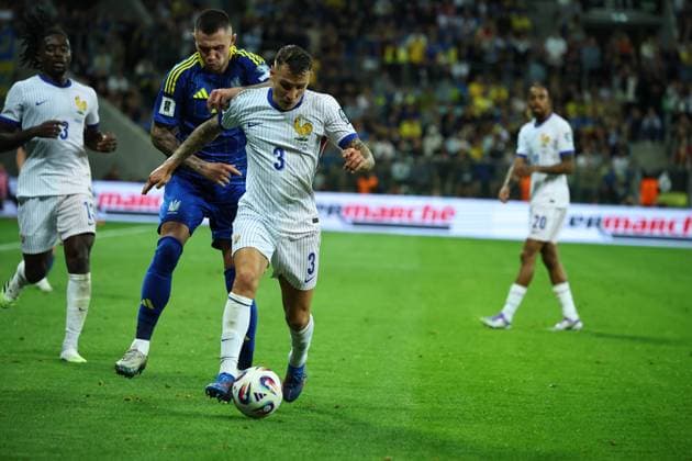 September 5, 2025, Wroclaw, Lower Silesia, Poland: LUKAS DIGNE during match between Ukraine and France - European Qualifiers World Cup 2026, September 5, 2025. Wroclaw, Poland Wroclaw Poland - ZUMAb265 20250905_zsp_b265_138 Copyright: xMateuszxBireckix